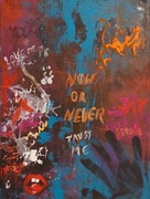 A.Ambrozuk obraz akrylowy 40x30,  abstrakcja