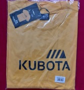 T-shirt Kubota żółty L unisex pomarańczowy nowy