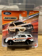 MATCHBOX - 2016 FORD INTERCEPTOR UTILITY  - 96 / 125 - MATTEL 