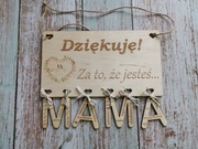 Oryginalny prezent na Dzień mamy, matki, tabliczka
