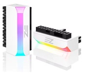 Złącze adapter 24 PIN ARGB 90 stopni Biały