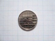Holandia moneta 25 centów 2000 nikiel