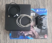 PlayStation 4 Slim 1TB + Pad + 4 gry + 2 kable