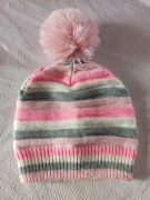 Czapka wiosenno jesienna dziewczęca r.122