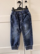 Jeansy dżinsy joggery pull on