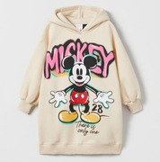 ZARA Sukienka / Bluza z Myszką Miki Disney Mickey Mouse - 128
