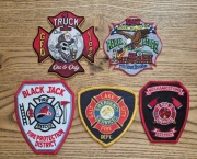 5 x naszywka USA Straż Pożarna 