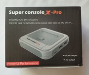 Konsola retro Super Console X Pro, jak nowa, ponad 80 emulatorów