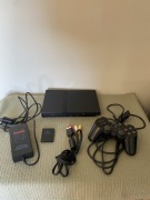 Konsola Slim PS2 Black. PAL