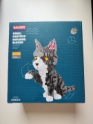 Balody klocki konstrukcyjne kot kotek 1300 elementów 