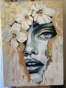 ,,Emocje zamkniete w kolorze złota,,