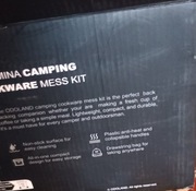 zestaw naczyń Na Kemping DLA 4 OSÓB ODOLAND 