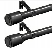 Karnisz pojedynczy regulowany 25 mm 220 - 400 cm