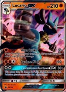 Pokemon TCG Lucario GX Sun & Moon Black Star Promo SM100