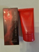 AVON ATTRACTION DESIRE WODA PERFUMOWANA 50ML + BALSAM 150ml