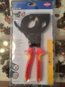 KNIPEX nożyce zapadkowe VDE do kabli fi 52mm długość 280mm model 95 36 280