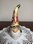 Figurka skrzat ceramika bolesławiecka