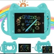 Kreatywny Tablet LCD 12" do Rysowania znikopis dla Dzieci z ramką