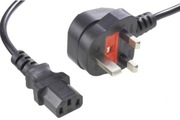 Kabel zasilający angielski 3m