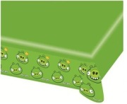 Obrus foliowy ANGRY BIRDS Party Zielony 180x120