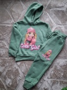 Ocieplany dress dziewczęcy 128