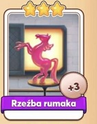 Rzeźba rumaka karta coin master