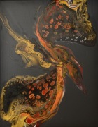 Akrylowy obraz abstrakcyjny 40-50 cm autor Jacek Rutkowski