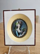 Maria Antonina, miniaturowy portret na kości