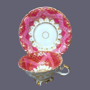 Filiżanka Biedermeier 1830-50 Herbata Vieux Paris