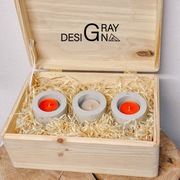 Zestaw świeczników 