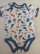 Body dziecięce z krótkim rękawem 68 cm 