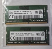 Pamięć RAM Hynix 8 GB RAM PC4-25600 3200 MHz HMAA1GS6CJR6N-XN