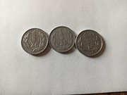 VIII/17 PRL 1 ZLOTY 1977 1987 1988