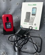 Telefon dla seniora Doro 2881 4G, pełen zestaw, stacja dokująca
