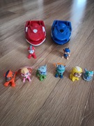 Łódź patrolowa 2 szt + 8 figurek psi patrol ches Marshall i inni