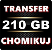 CHOMIKUJ TRANSFER 210 GB BEZTERMINOWO 