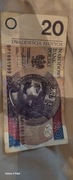 Banknot 20 zł stan obiegowy