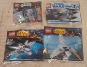 Lego Star Wars polybag 8028 Tie 8033 Grievous 30246 Imperial 30247 ARC
