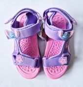 Nowe fioletowe świecące sandały Stitch Disney CCC 31/32
