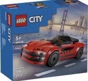 LEGO 60448 City - Czerwony samochód sportowy używany kompletny 