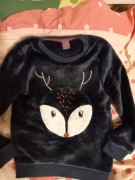 Little kids pluszowa bluza renifer rozm. 116