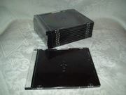 Pudełka na CD/DVD slim, opakowania- 10 sztuk