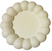 Zestaw OWALNA taca dekoracyjna gips ceramiczny 18cm MANUFAKTURA