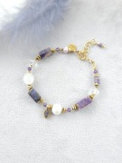 Bransoletka z kamieni naturalnych UNIKAT 17 cm