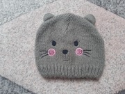 CZAPKA DZIANINA MYSZKA ROZM. S 2-3 LATA