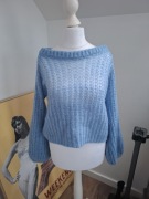 Sweter arnie says xs moher wełna 