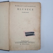 Marjan Gawalewicz Bluszcz stare wydanie Wegner