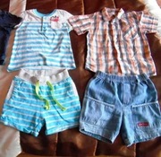Koszulki, spodenki, na lato rozmiar 86-92