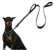 Smycz dla dużych psów, odblaskowy 150x2,5 cm