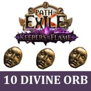 x10 DIVINE ORB Path Of Exile Keepers Of The Flame POE